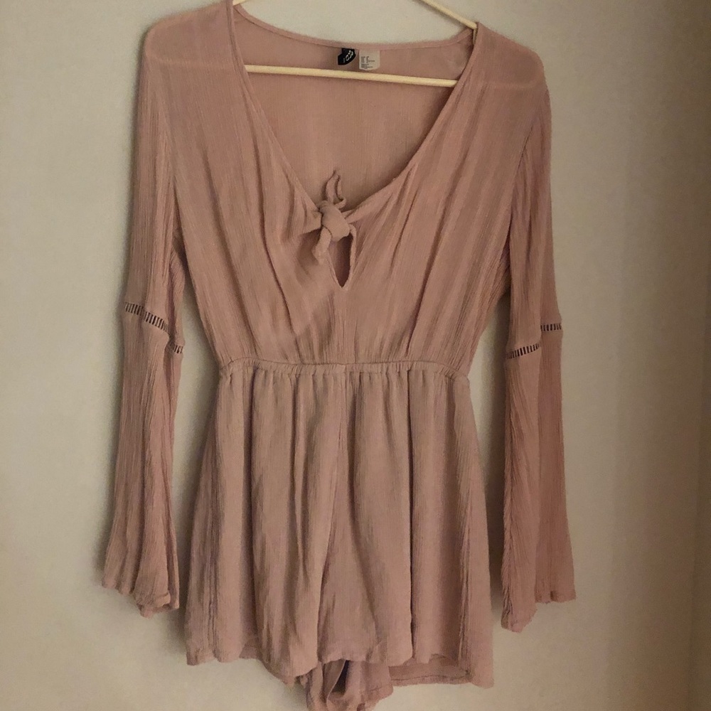 Long sleeve romper